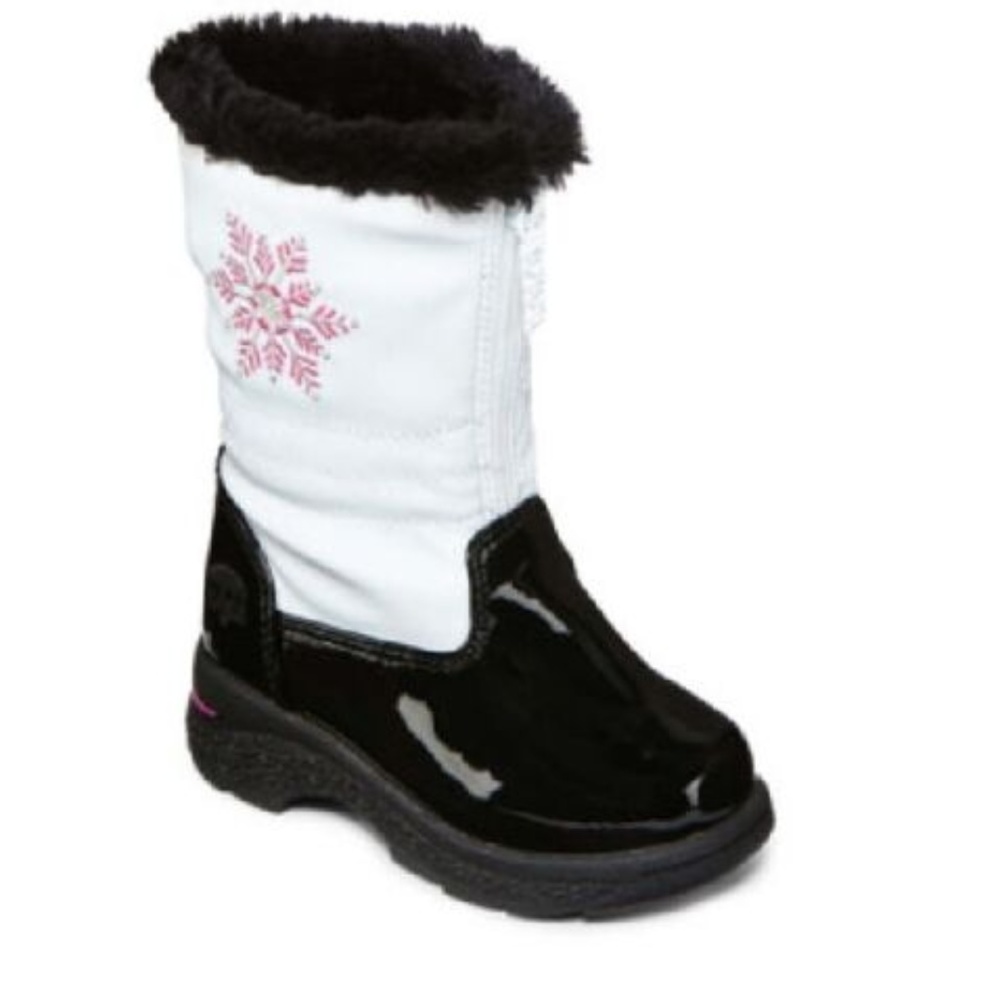 Girls Snow Boots Tracy Totes tod size 5 NEW - Picture 1 of 6
